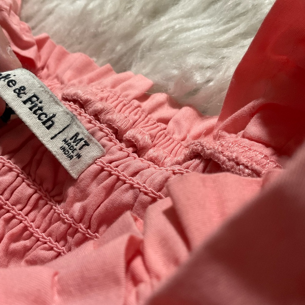 Abercrombie and Fitch smocked bodice dress MT‎ - Picture 3 of 5